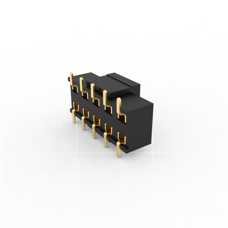 2.54mm Pitch Socket Connector (Female), dual row, SMT ( Surface Mount Technology