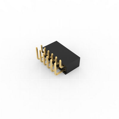 2.00mm Pitch Socket Connectors (Female), Double Row 90 Degree Right Angle mounti