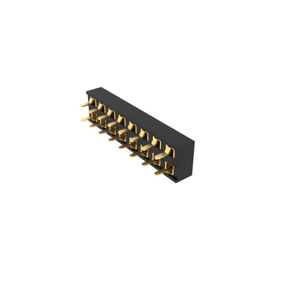 2.00mm Pitch Socket Connectors (Female), dual row, 180 degree, through hole moun