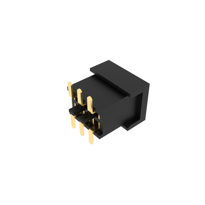 1.27mm pitch socket female connector, double row, SMT ( Surface Mount Technology