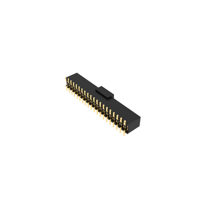 1.27mm pitch socket female connector, double row, SMT ( Surface Mount Technology