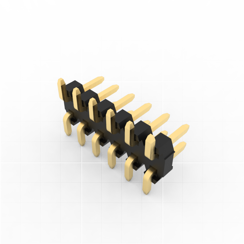 2.00mm Pitch Pin Header, Dual Row of pin header, SMT ( Surface Mount Technology)